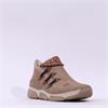 Rieker Folded Cuff Ankle Boot - Beige Leopard Combi